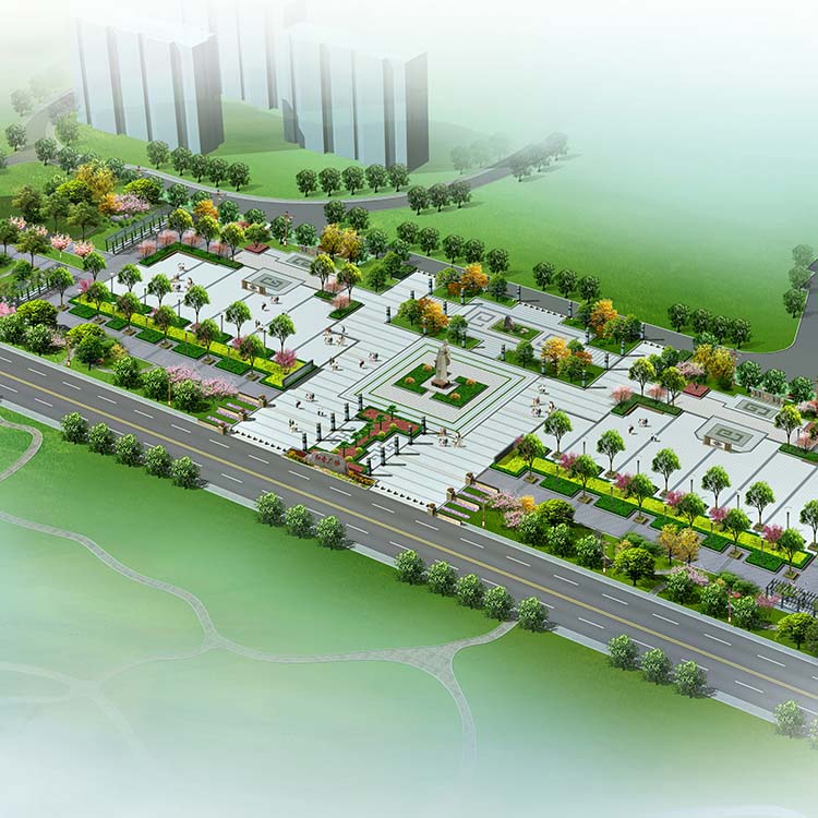 和圣廣場(chǎng)鳥(niǎo)瞰圖